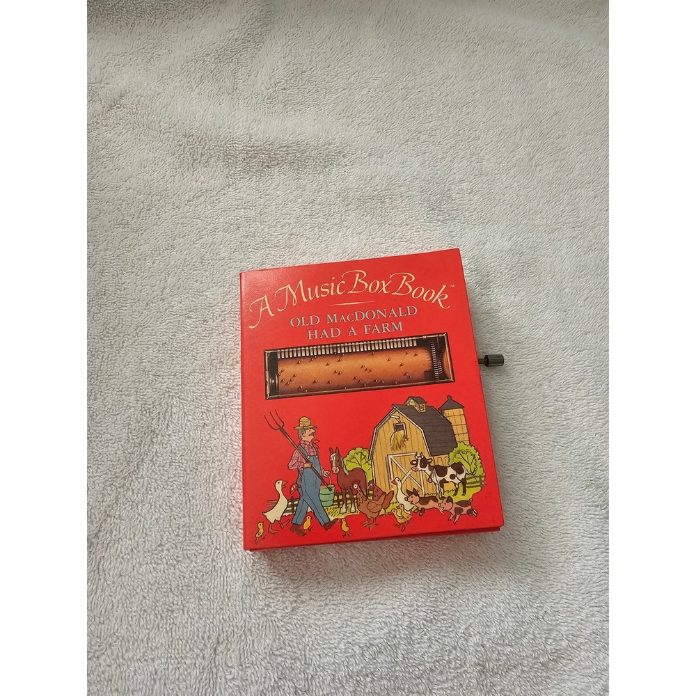 Random House Old MacDonald Music Box Book Kids Childrens‎ Farm Animals